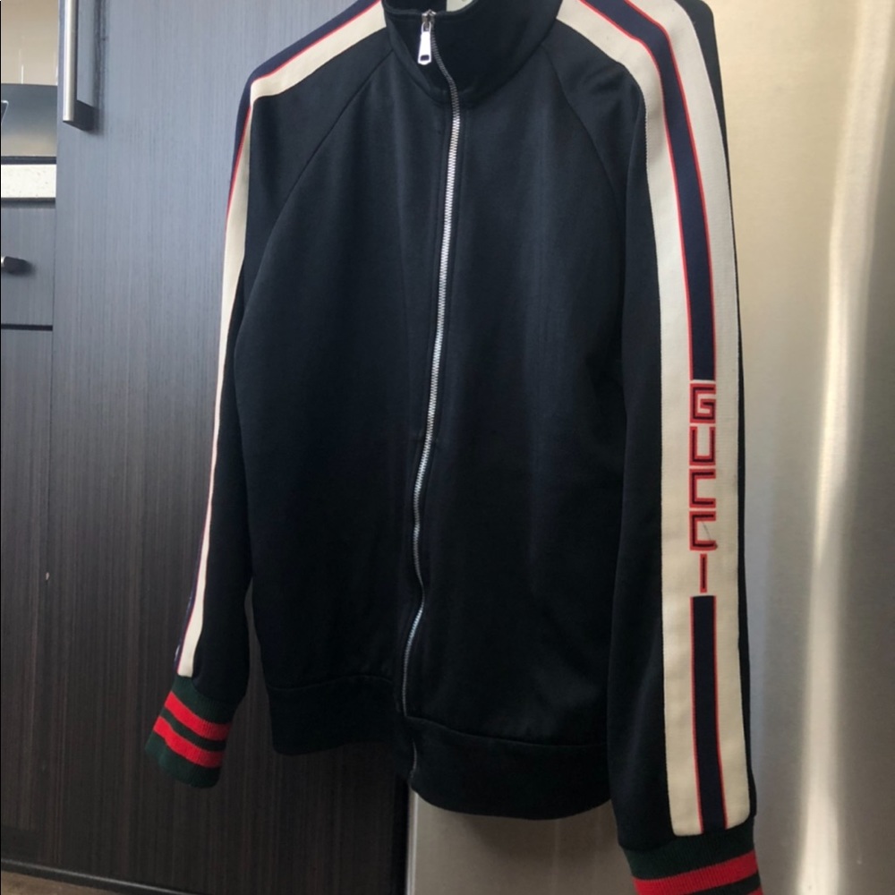 Men’s GUCCI Technical jersey track jacket
